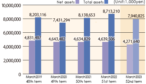Net assets/Total assets
