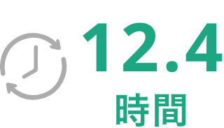 平均月間残業時間11.7時間